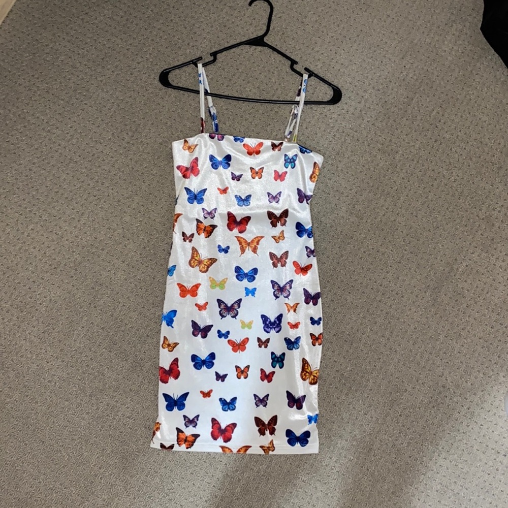 Velvet Butterfly Dress